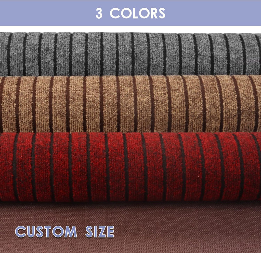 Runner Rugs s, 2FT x 6FT Non Slip Kitchen Area Rug Entryway Runner Laundry Room Rug, 2-82 FT Indoor Outdoor Carpet