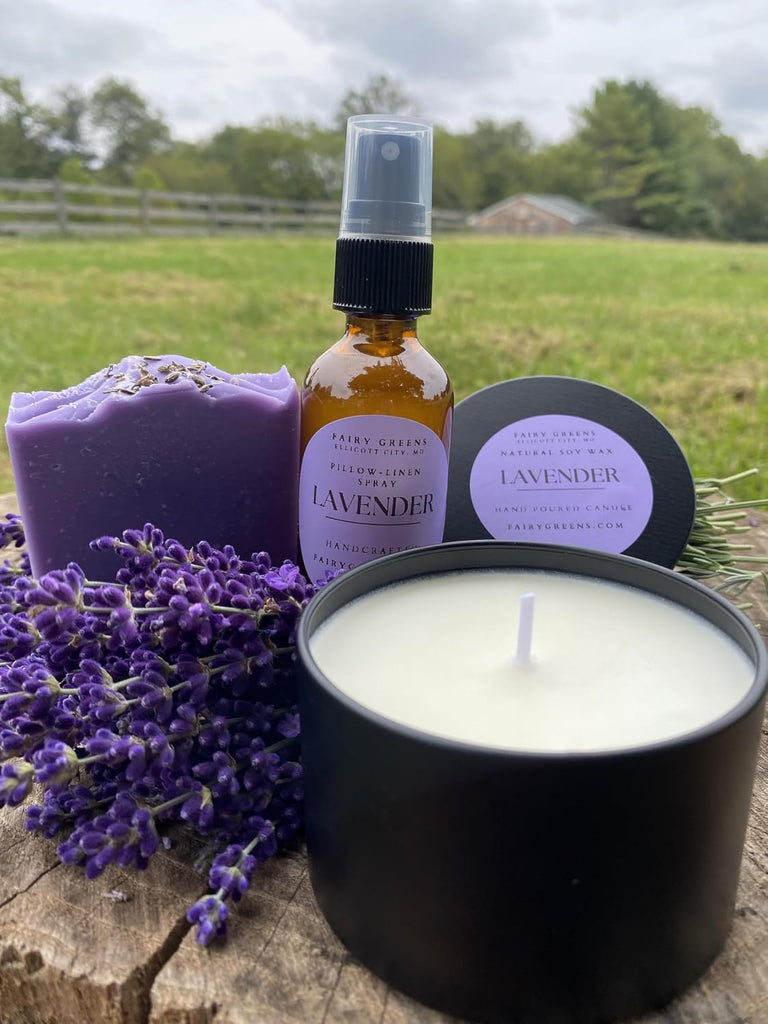 Lavender Pillow Spray - 2oz All-Natural Sleep Mist with Pure Essential Oils | Handcrafted Calming Room & Linen Spray - Set of 2