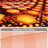 ENSTVER Infrared Wood Sauna 5.4Ft 1 Person