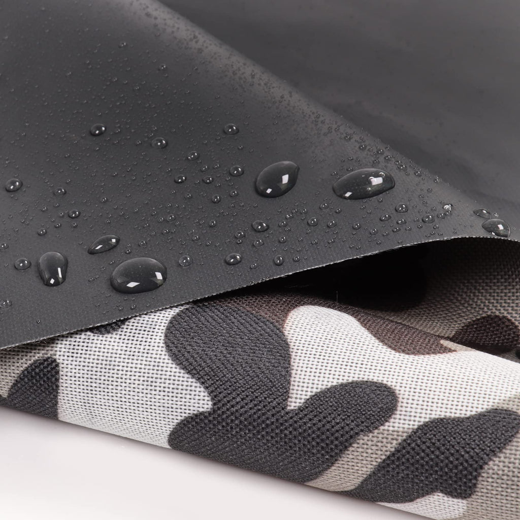 Marine Waterproof Canvas Fabric 600D Camouflage Material 60"×185"