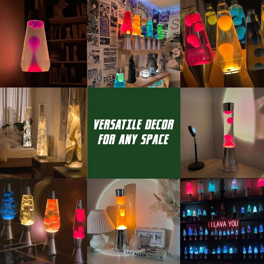 (Pack 6) S11 E17 Middle Base 40 Watt 120V Incandescent Bulbs Adjustable Warm White Light - Lava Lamp Replacement