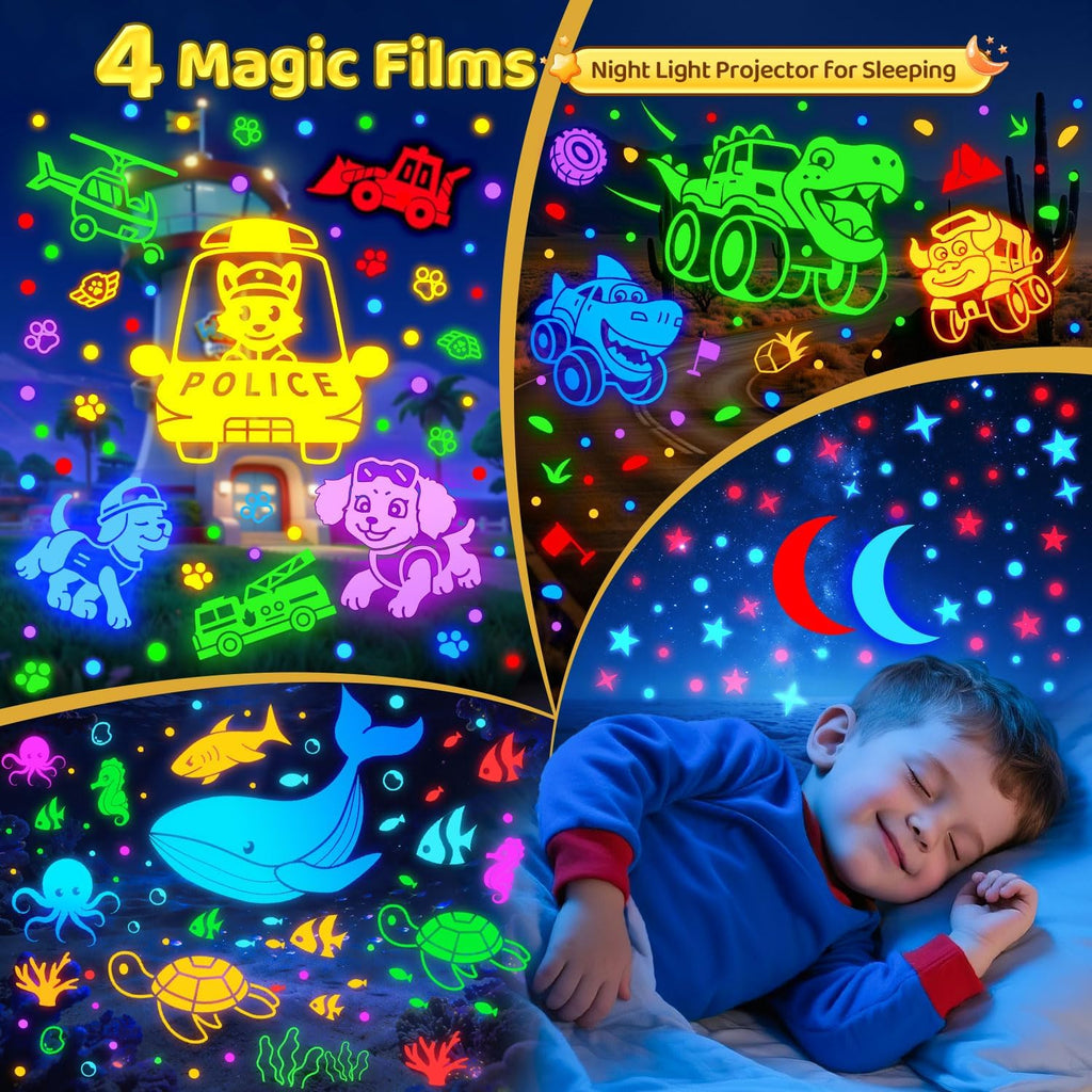 Sound Machine with 30 Soothing Sounds,Night Light Projector with Star