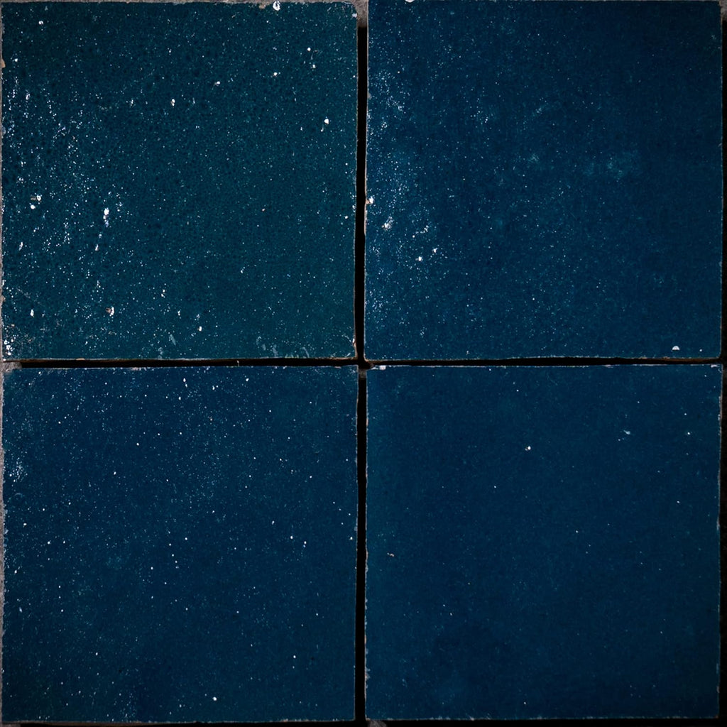 Mosaic & Tile House Handmade 4x4-in. Solid Color Marine Blue (MSC01-30)