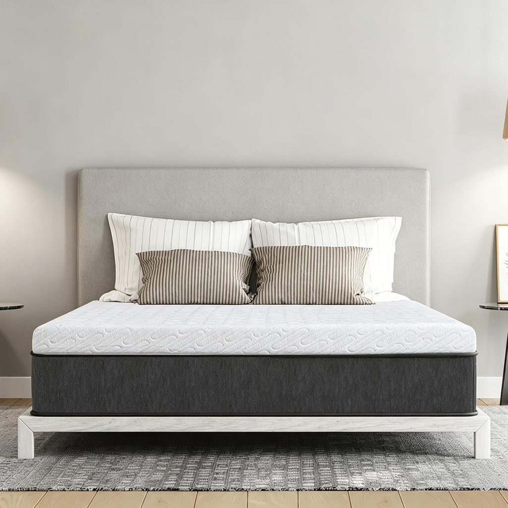3 Inch Gel Memory Foam Mattress Topper Queen Size High Density Cooling Pad Pressure Relief Bed Topper (with Removable