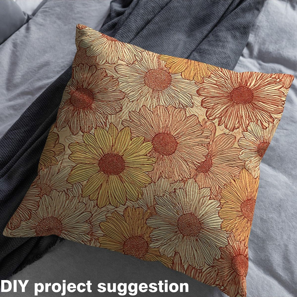 Daisy Upholstery Fabric by The Yard Soft 3 Yards
