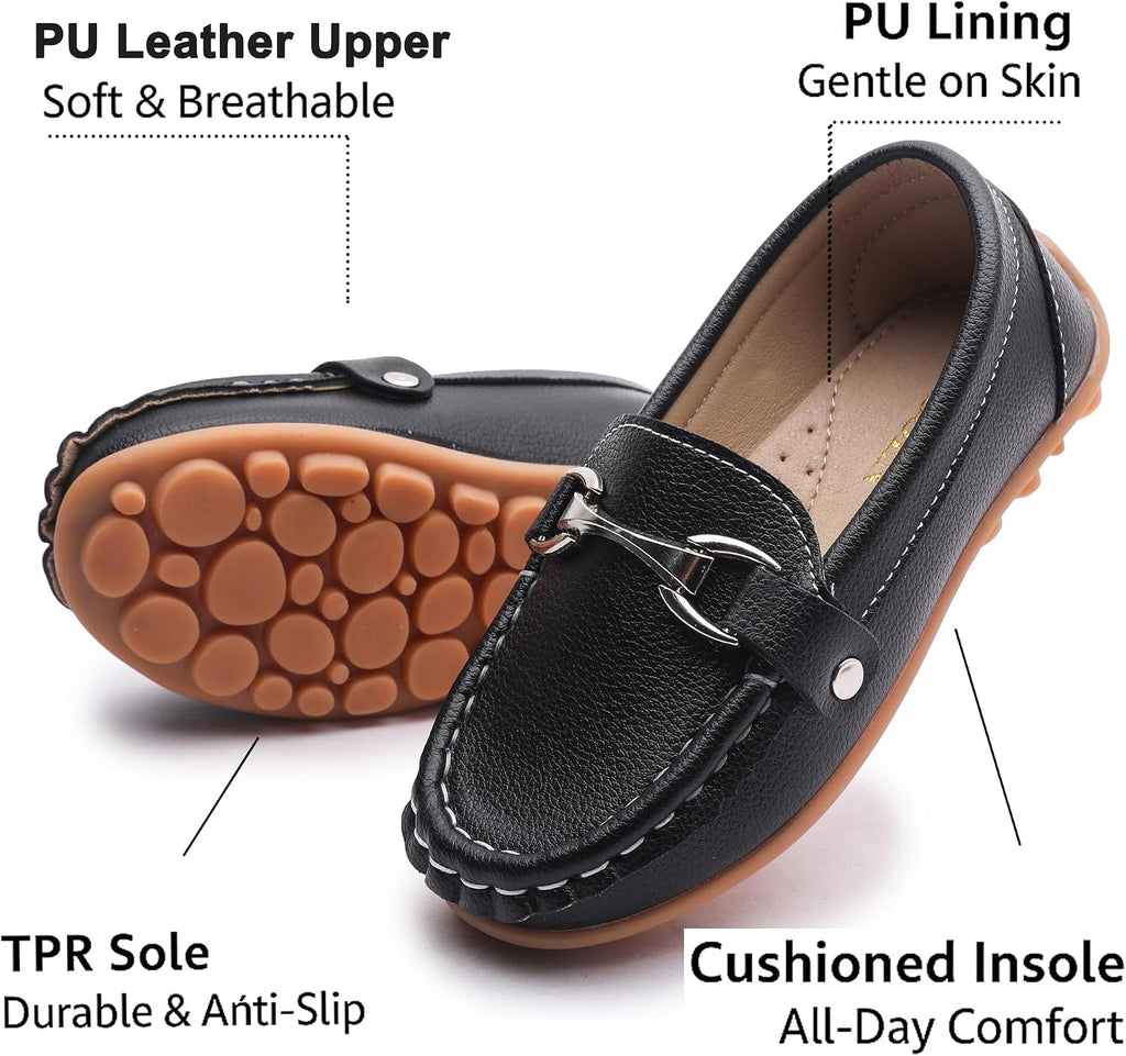 Boys Girls Loafers Casual Dress Shoes Boat Toddler Little Kid
