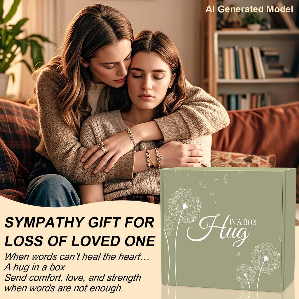 Sympathy Gift Baskets Sympathy Gifts for Loss of Loved One Mother Father Husband Mom Dad, Memorial Condolences Grief
