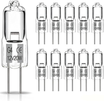 JC Halogen Bulb 12V 20W G4 Bulb T3 Bi-Pin Bulb