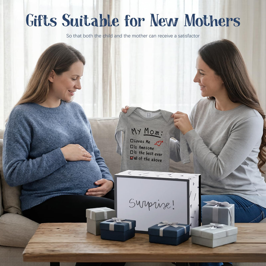 Baby Shower Gifts for Boys Baby Boy Gifts Newborn Basket with Sonogram Picture