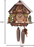 Cuckoo Clock Black Forest house KA 876 EX