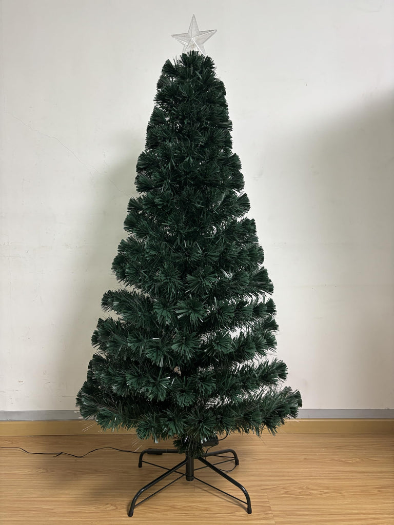 5FT Fiber Optic Christmas Tree with Top Star