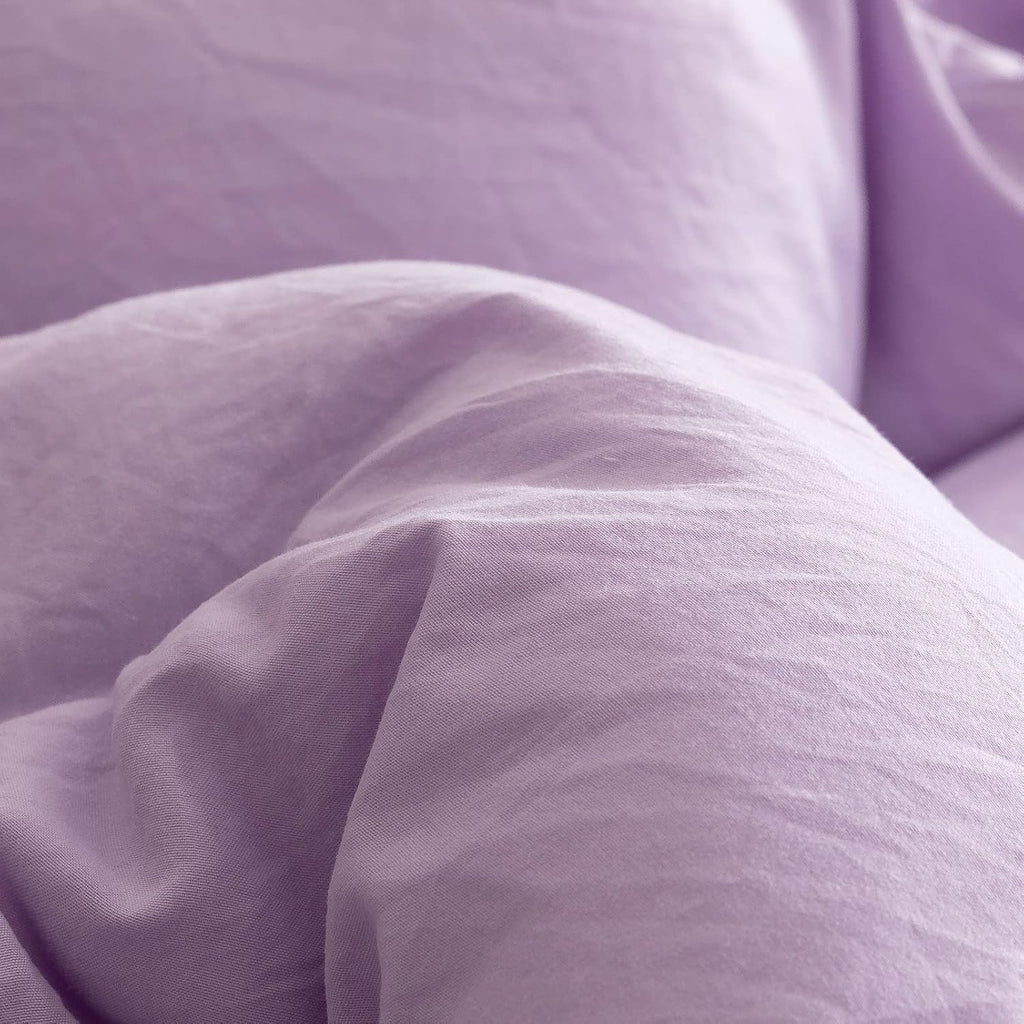 Full Comforter Sets for Girls Boys Teens Lavender, 3pcs (1 Boho Comforter & 2 Pillowcases) Lightweight Kids Comforter