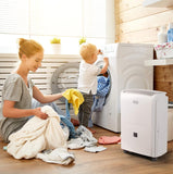 30-Pint Dehumidifier | Portable Dehumidifiers for Home | Energy Star Safe | Quiet Dehum | In Room Dehumidifying