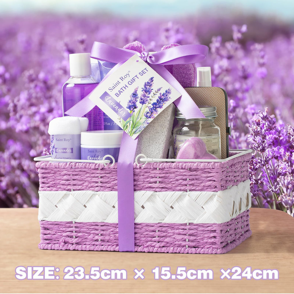 Birthday Gifts for Women Spa Gift Baskets Bath Set for Women Self Care Kit