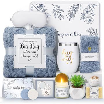 Sympathy Gift Basket for Loss of Loved One Hug in a Box for Women