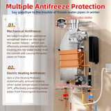 102000 BTU Tankless Water Heater Propane Indoor
