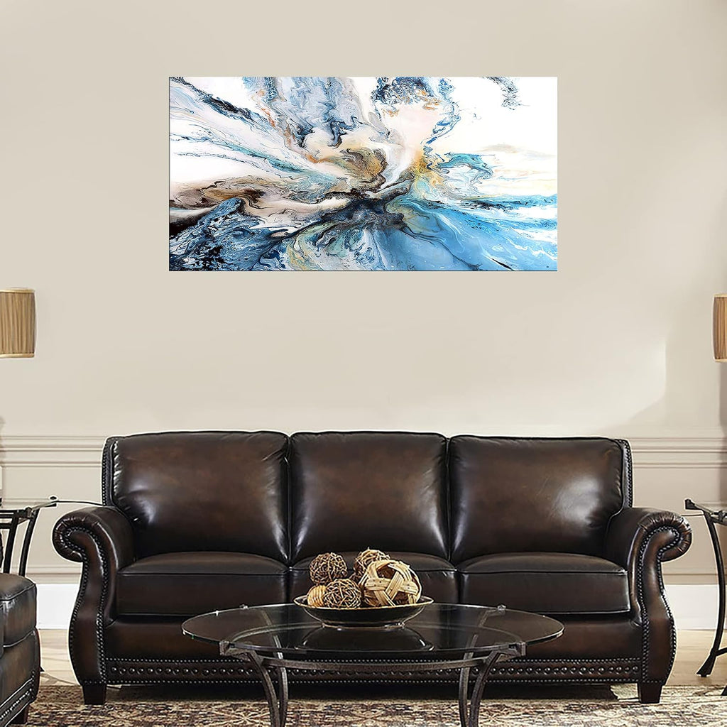 A74975 Large Abstract Canvas Wall Art Decoration Abstract Watercolor Picture Canvas Prints Painting for Wall Decor