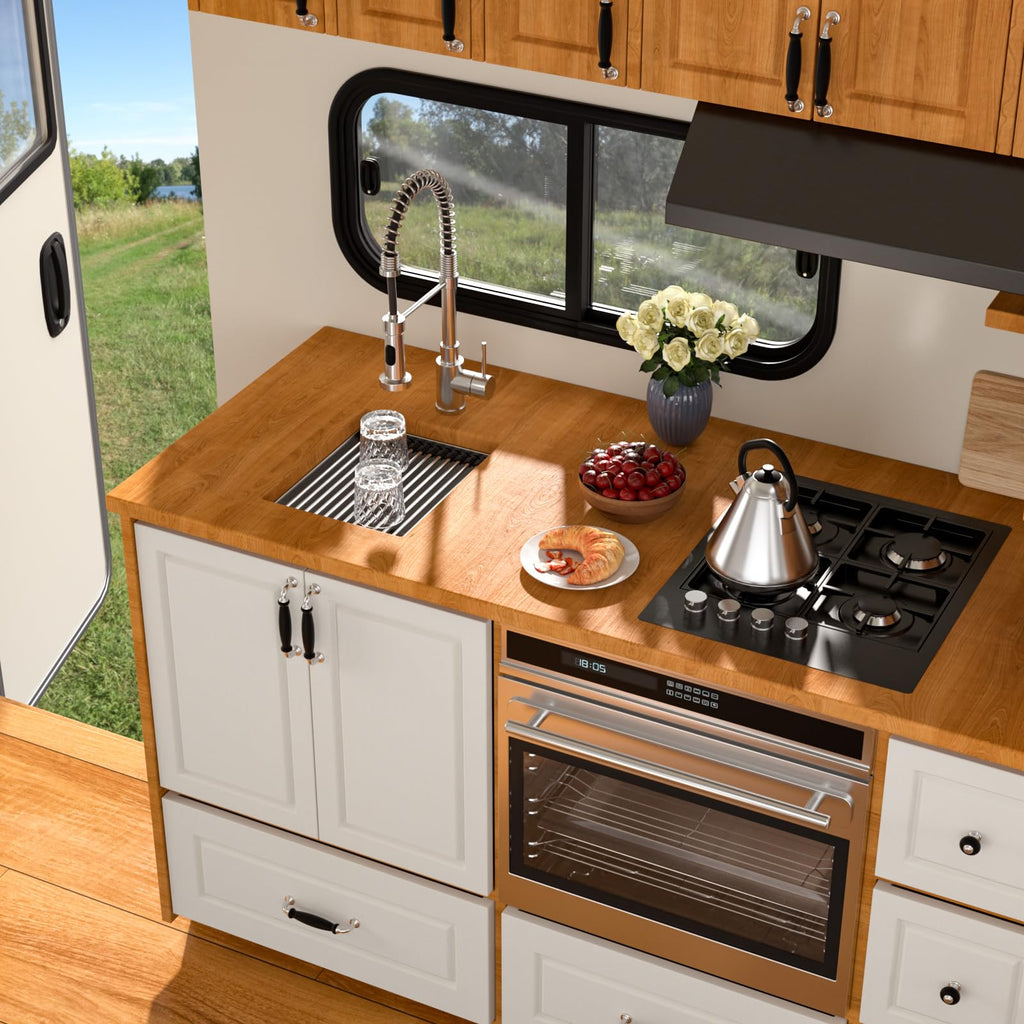 12 Inch Stainless Steel Undermount Bar Sink with Cover