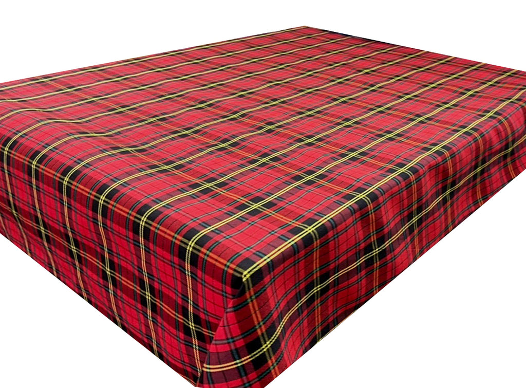 60 Inch Plaid Scottish Traditional Pattern Tartan Motif Printed 100% Woven Cotton Fabric for Clothing Tablecloth