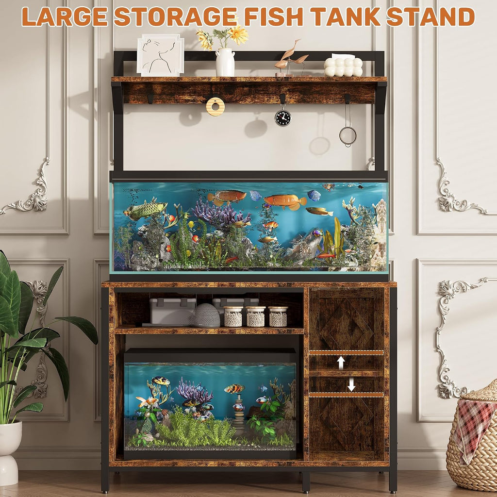 75-120 Gallon Aquarium Stand with Power Outlet