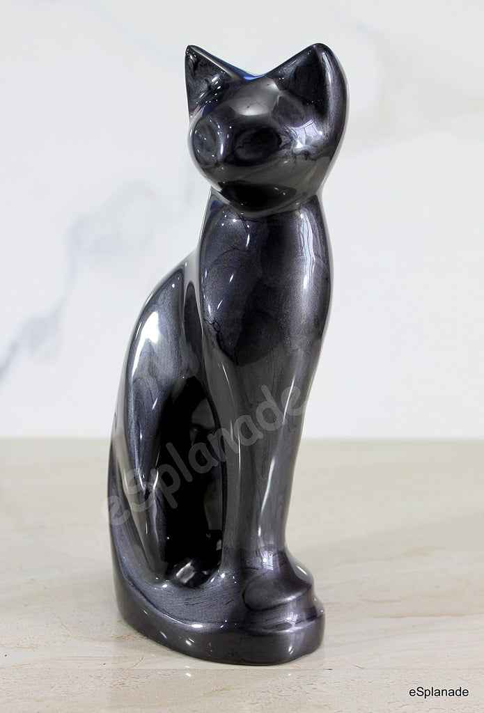 Cat kitten shape cremation urn | Memorial Funeral Burial full-size urn for ashes| Size - 9 inches.