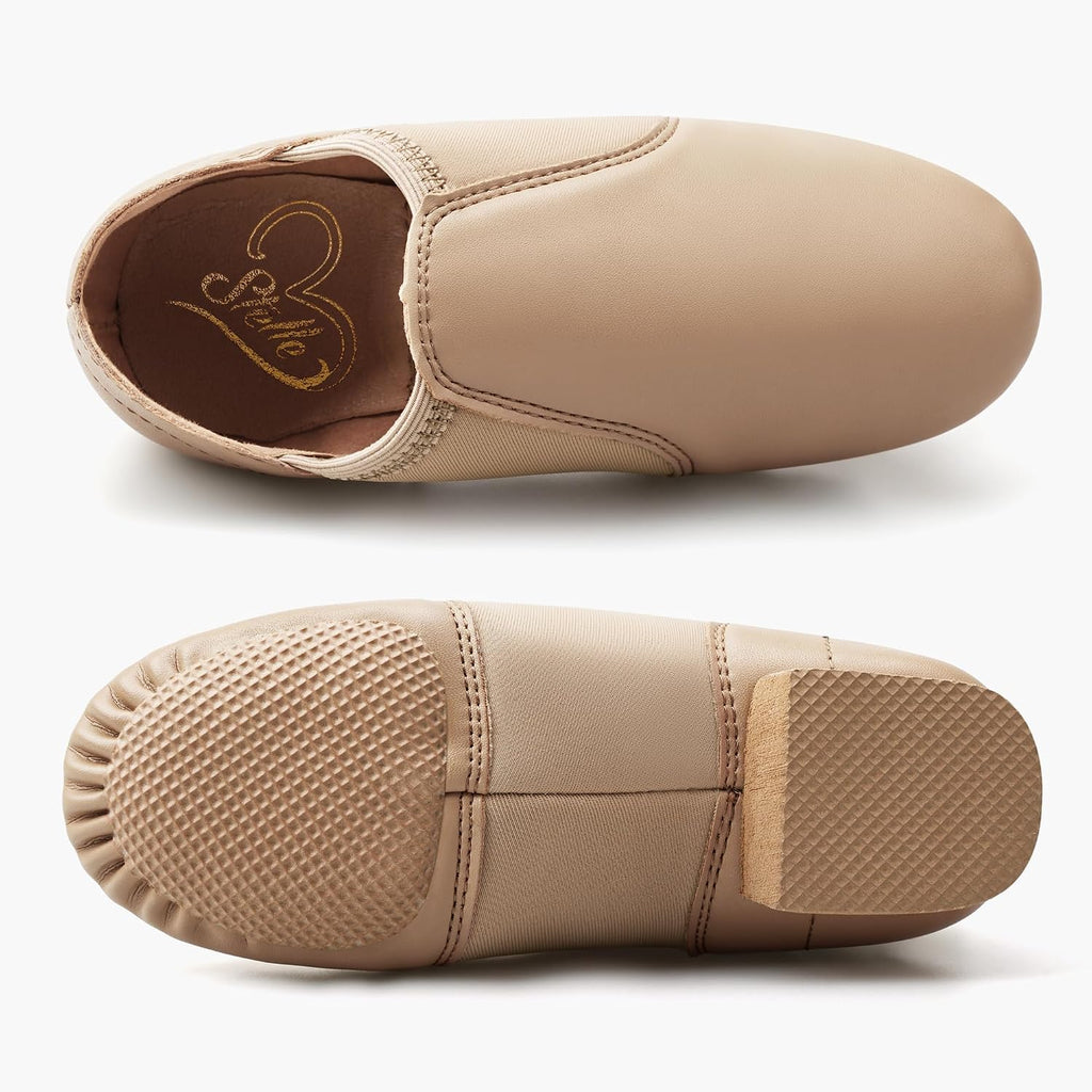 PU Leather Jazz Shoes for Girls and Boys Dance Shoes