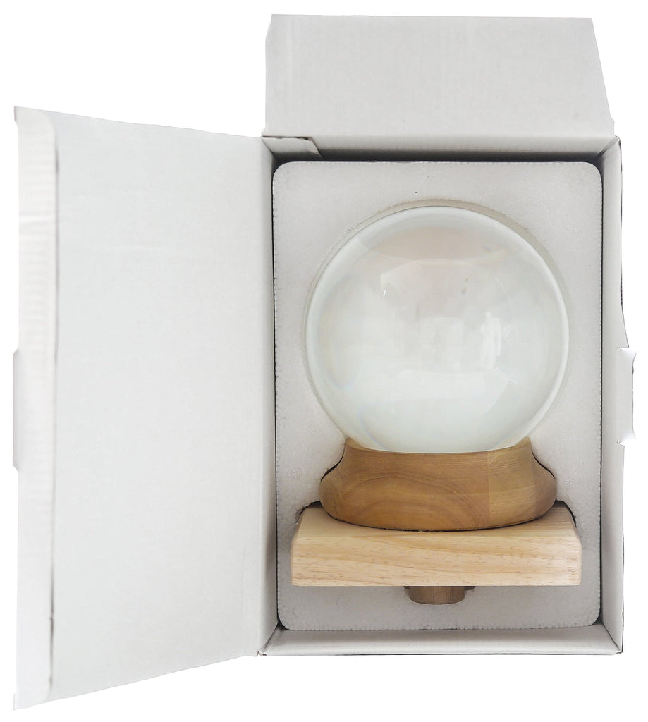 Newel Post Cap Finial - Crystal Ball 150mm (6 inch) Diameter