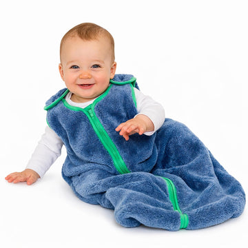 Deedee Sleep Nest Teddy - Sherpa Sleep Sack 2.5 TOG Fuzzy Dino