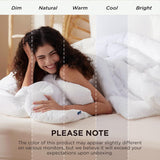 Comforter Duvet Insert - Quilted Comforters King, All Season Duvet, GentleSoft Down Alternative Bedding Blanket