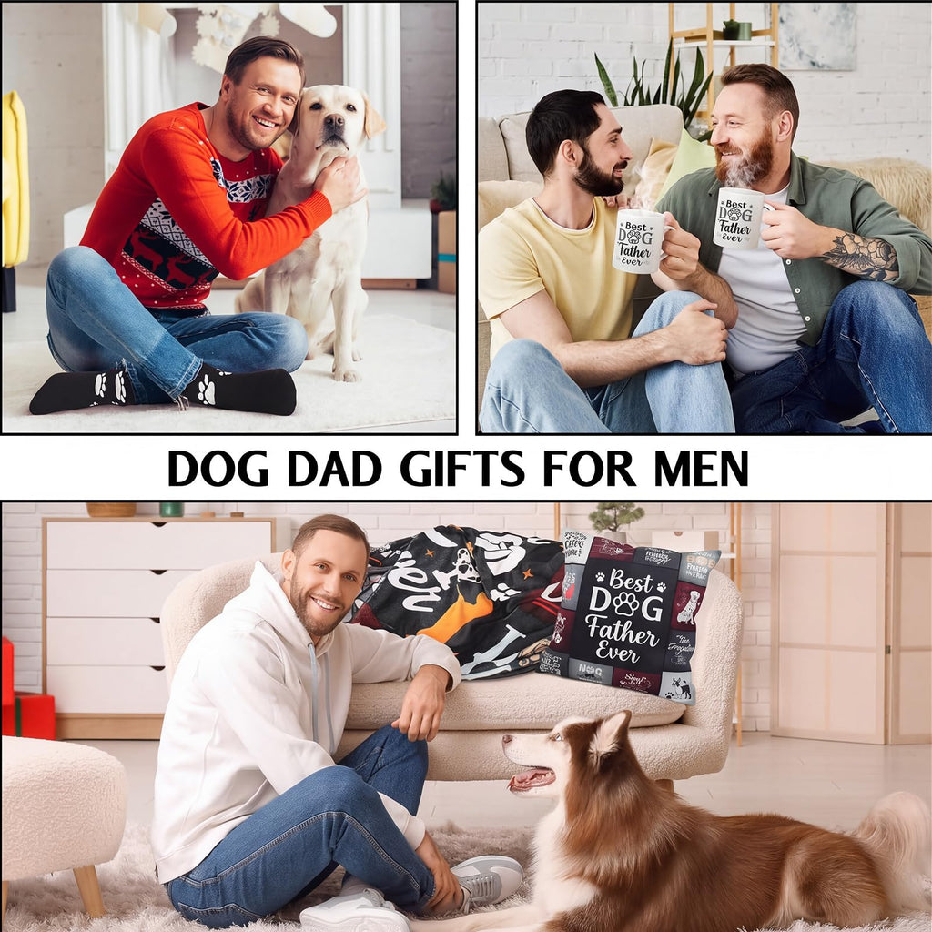 11 Pcs Dog Dad Gifts for Men Dog Lover Gift Set Birthday Gifts