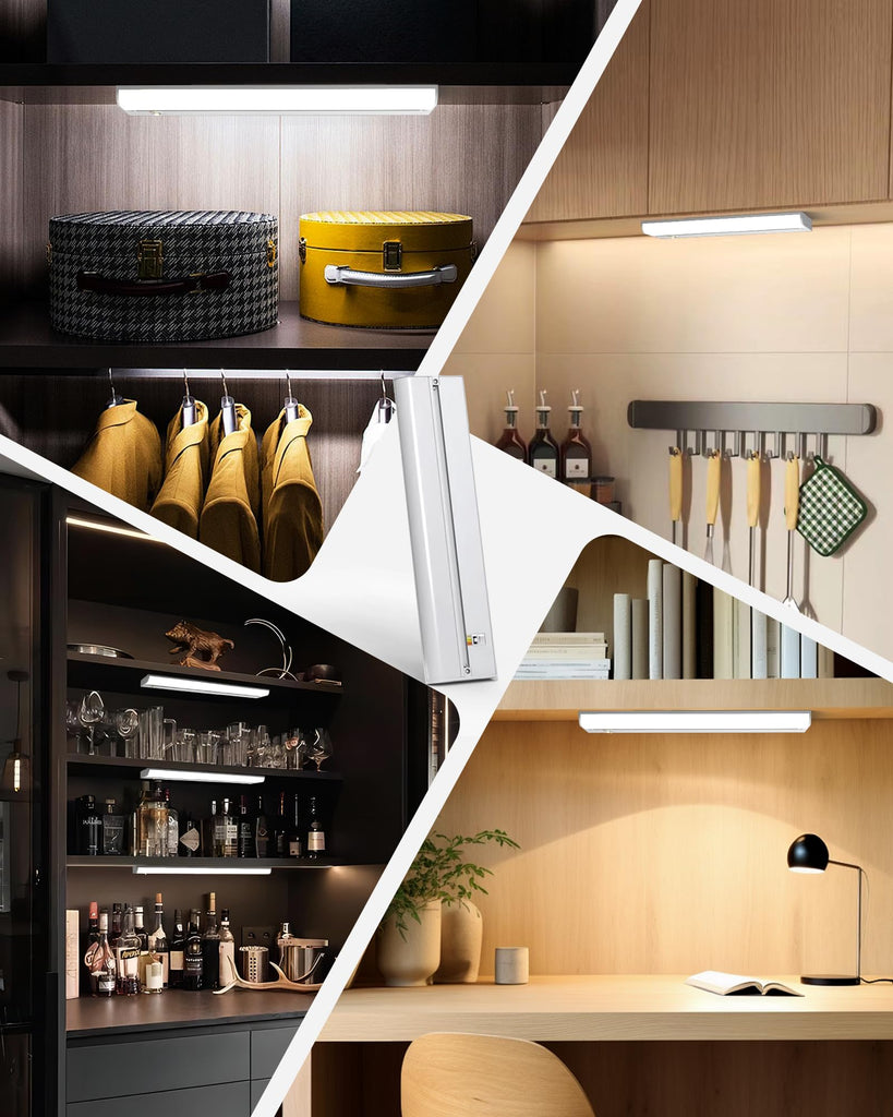 36'' Hardwired Under Cabinet Lighting, 3 Color Settings - 2700K/4000K/5000K