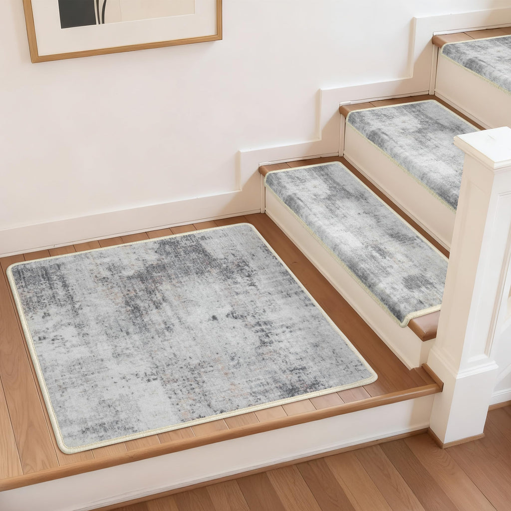 Non-Slip Landing Mat for Wooden Steps Indoor, Carpet