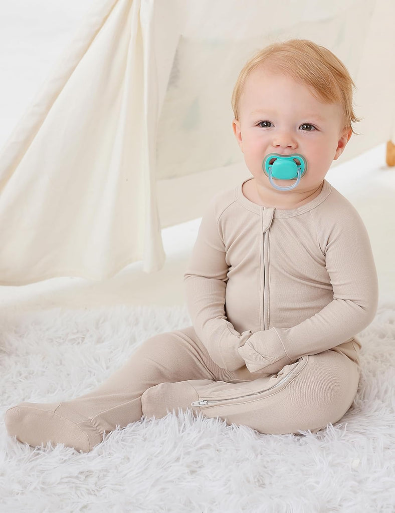 Infant Baby Footed Sleeper Viscose from Bamboo Pjs