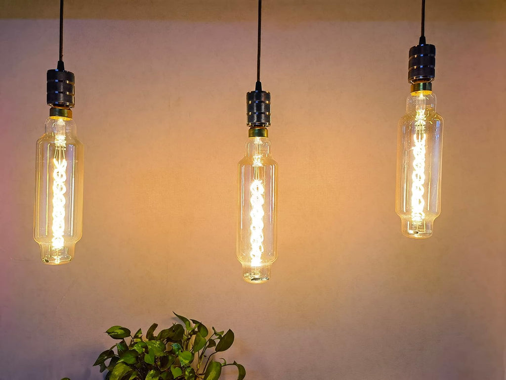 TT80 Large LED Edison Light Bulbs Dimmable 8W 450lm E26 2200K, 1PC