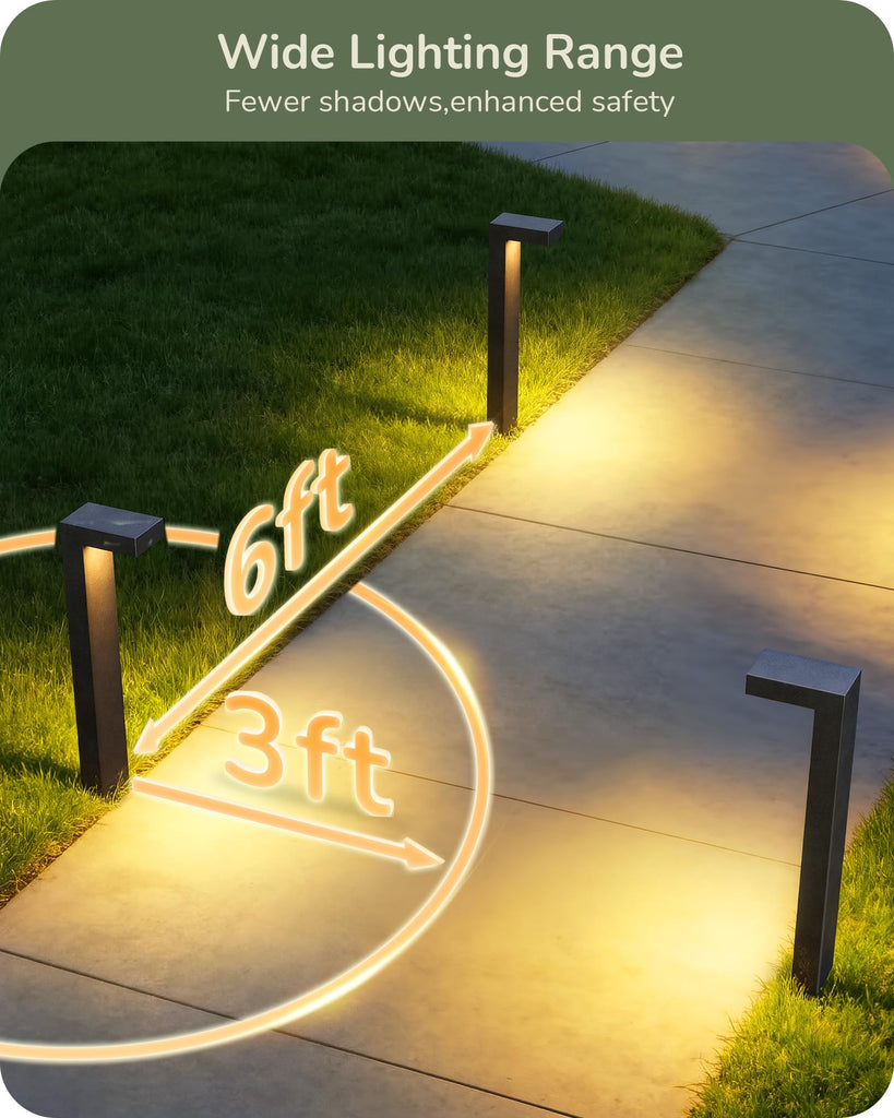 Low Voltage Pathway Light Wired, Outdoor Landscape Lighting 12pack