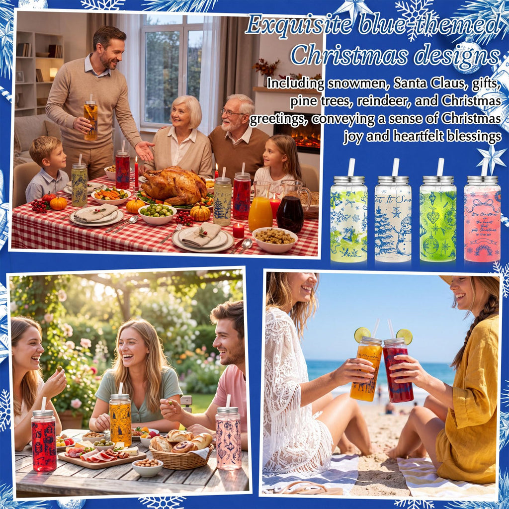 72 Pcs Blue Christmas Employee Appreciation Gift Bulk for Team