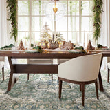 Area Rugs 9x12 Living Room - Large Washable Sage Green Boho Rugs