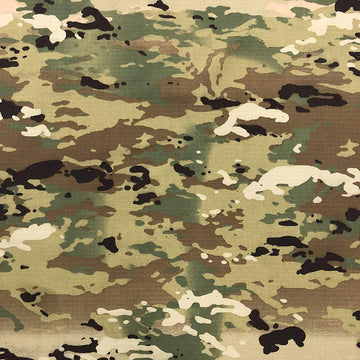 Camouflage 65% FR Nylon 25% Twaron 10% Nylon Fabric, Medium Weight (3 Yards)