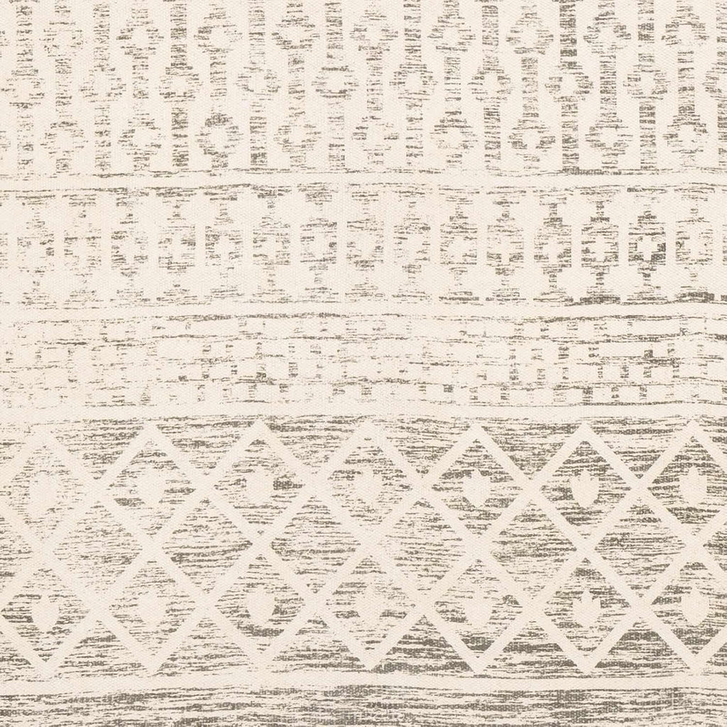 Valyermo Hallway, Kitchen Runner Rug - Geometric Diamond Striped Chevron Trellis - Bohemian Transitional Boho
