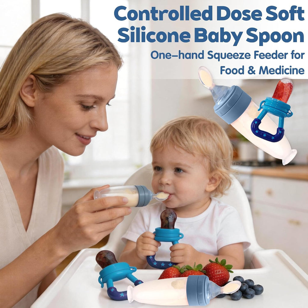 Feeding Set, Baby Led Weaning Supplies Kit With Suction Bowl & Car Plate, Bib, Spoon, Fork, Cup - Food-Grade
