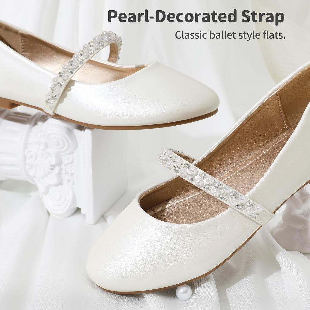 Girls Dress Shoes Mary Jane Flats