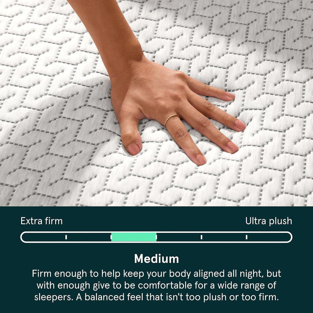 Original Hybrid Medium King Mattress in A Box, Adaptive Foam | CertiPUR-US certified, 10 Year Limited Warranty
