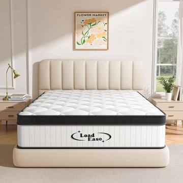 King Size Mattress,12 Inch King Mattress in a Box for Back Pain Relief, Upgrade Memory Foam and Pocket Coils Spring