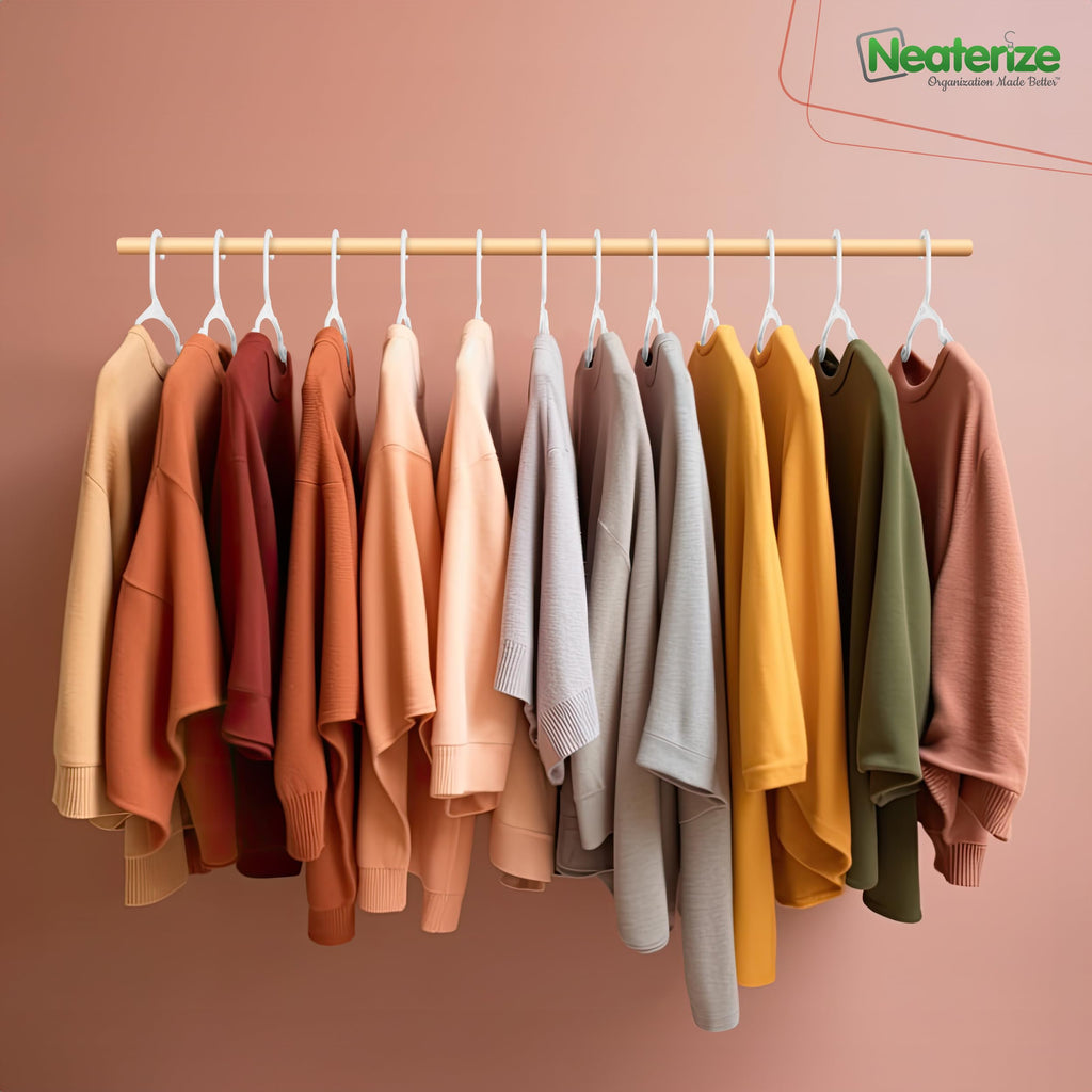 Clothes Hangers Plastic 100 Pack for Adults - Plastic Hangers, The Perfect Coat Hanger and Space Saving Clothes