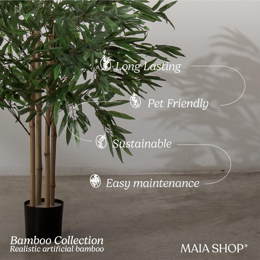 3ft Artificial Bamboo Tree - Indoor Faux Plant
