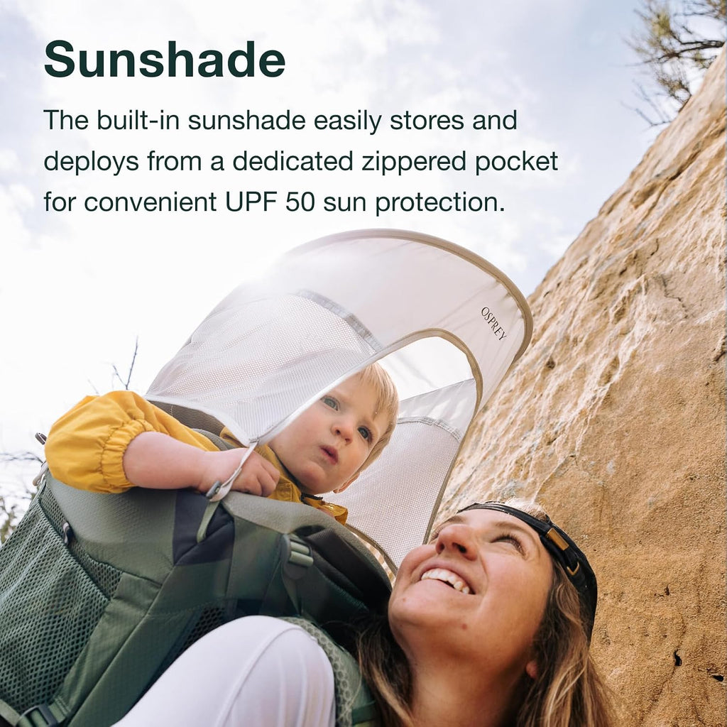 Poco Premium Child Carrier Backpack - Adjustable Travel Baby Carrier with Sunshade - Hiking Carrier for Toddlers