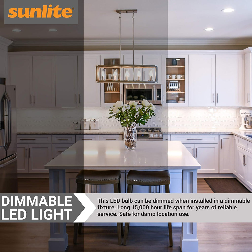 LED B11 Filament Style Chandelier Light Bulb Torpedo Tip 5 Watts (60 W Equivalent) Dimmable, 600 Lumens, Candelabra