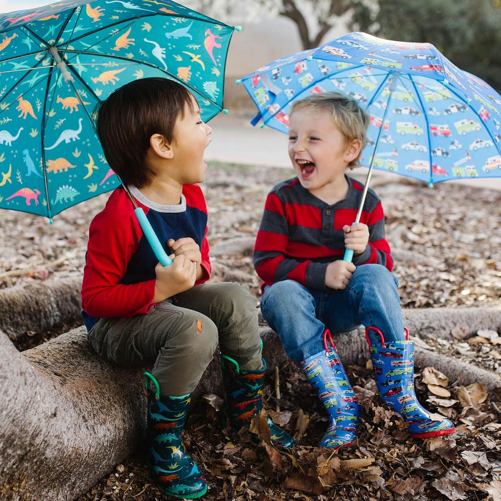 Kids Umbrella - Rainproof Canopy, Curved Handle, Easy Hanging Design