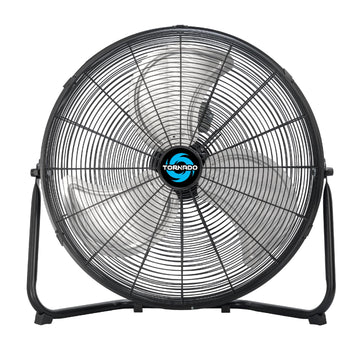 20 Inch High Velocity Metal Floor Fan, 3-Speed Powerful Cooling for Industrial, Commercial, and Home Spaces