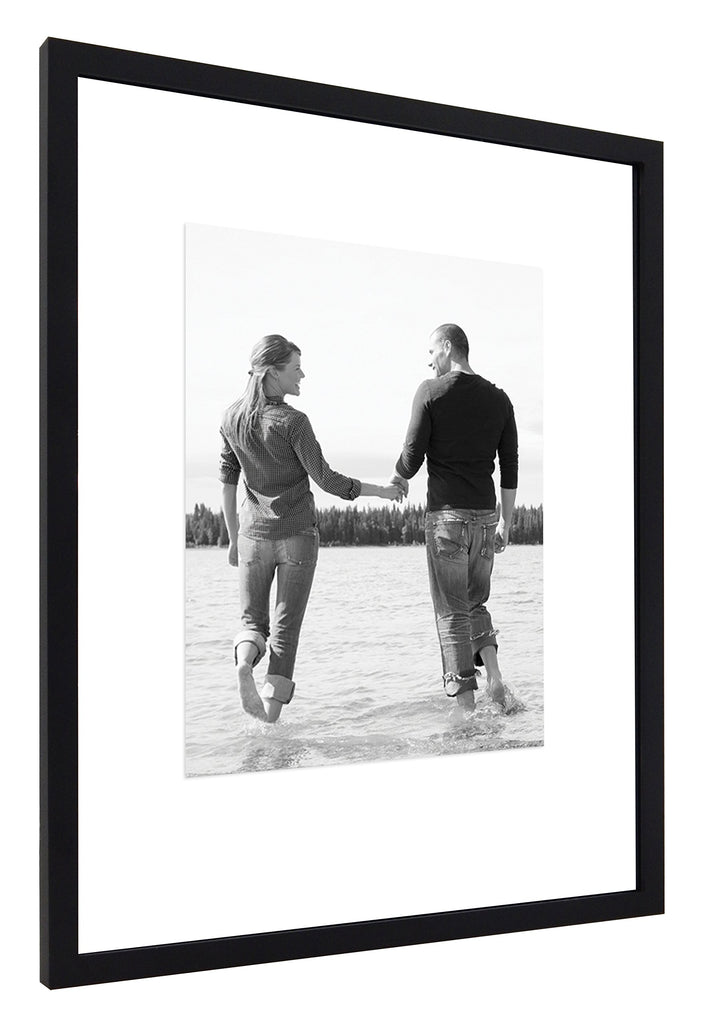 Wood Float Frame, 16x20, Black